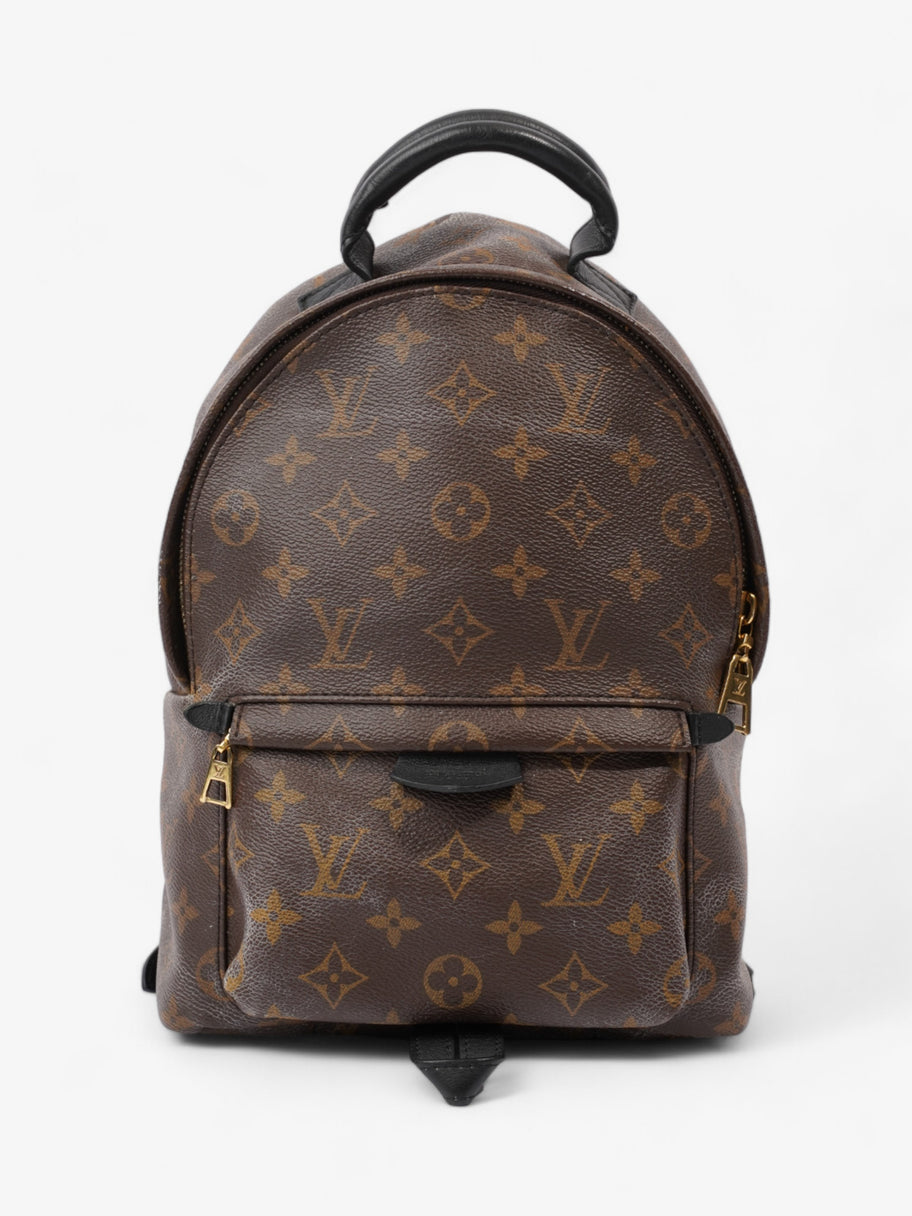 Louis Vuitton Palm Springs Monogram / Black Coated Canvas PM Image 1