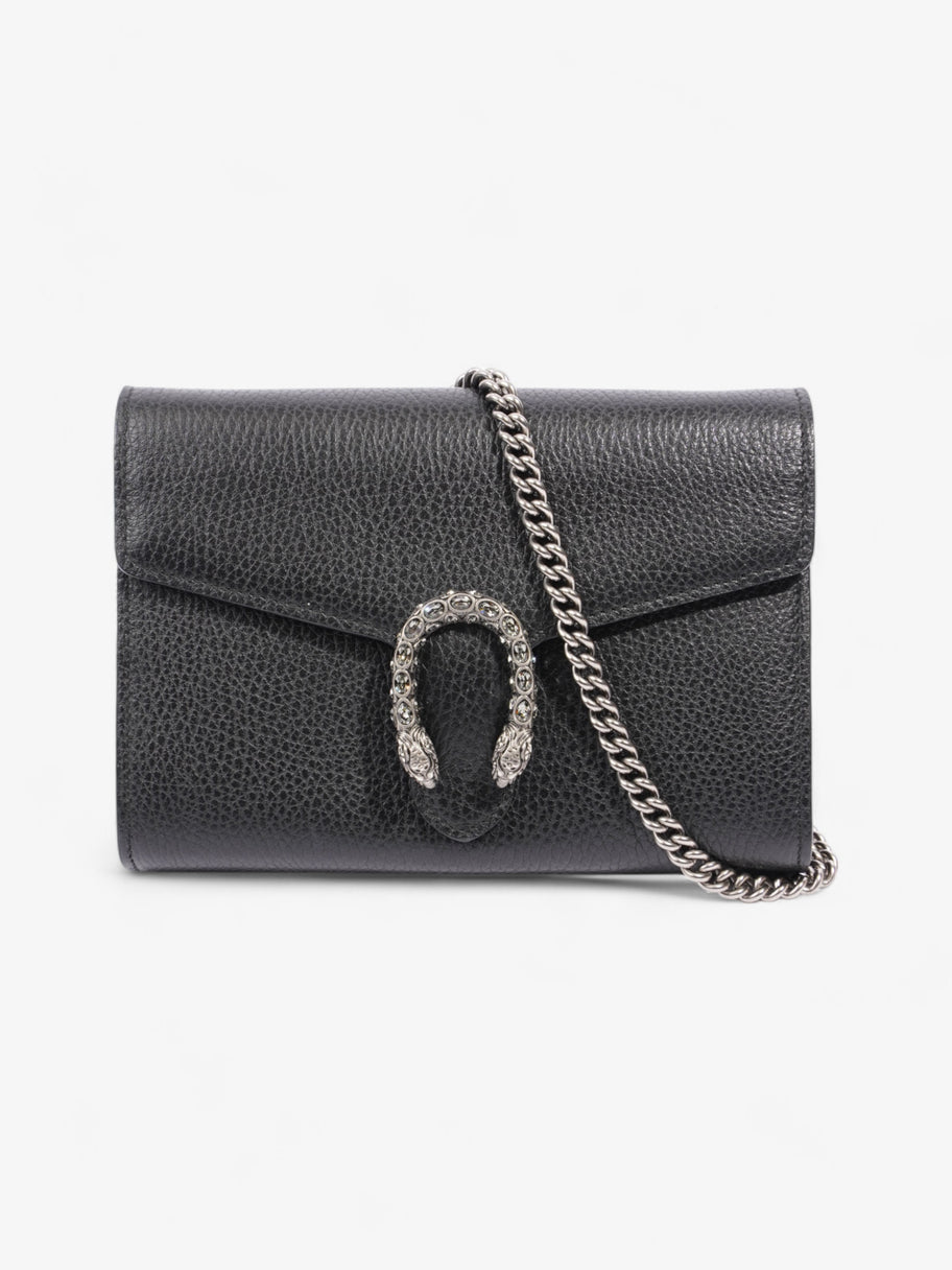 Gucci Dionysus Chain Wallet Black Leather Image 1