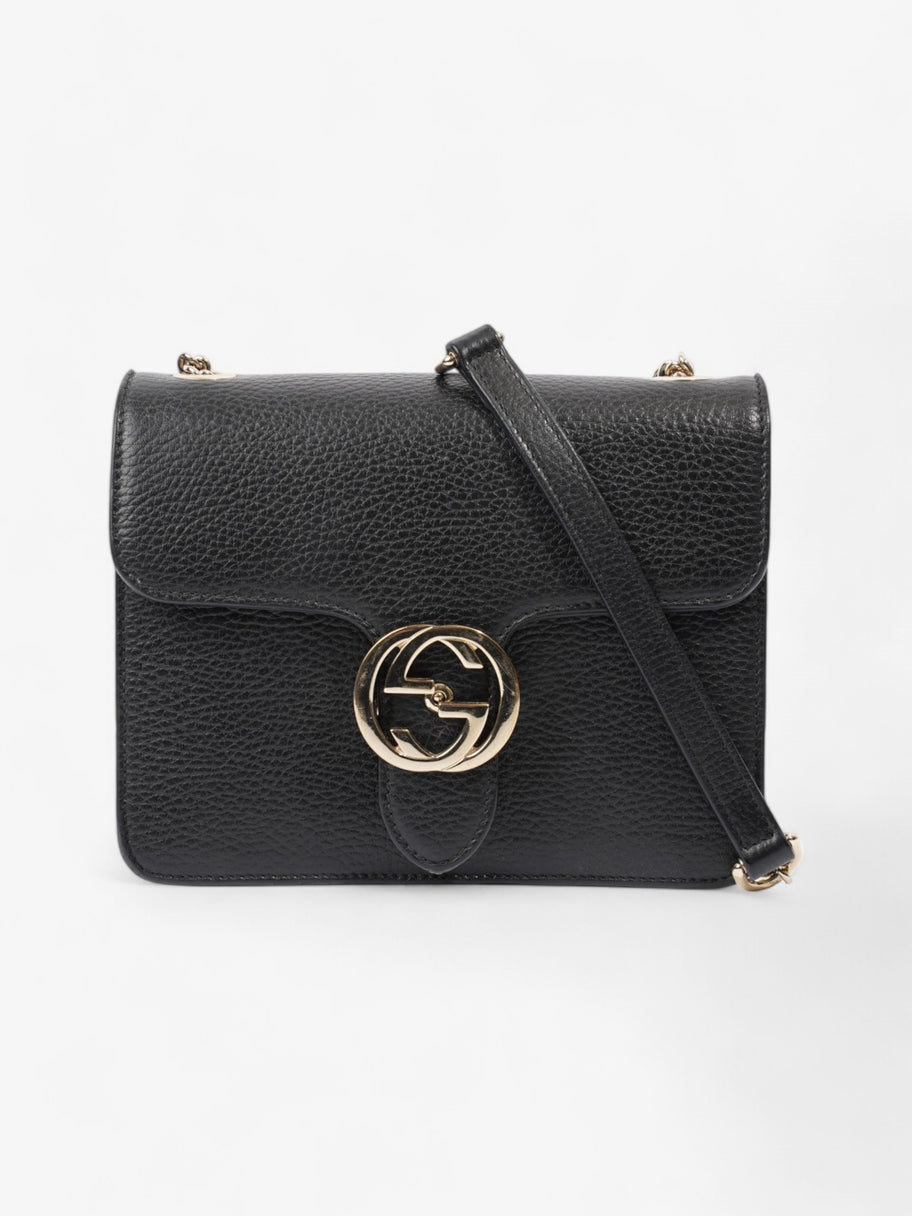 Gucci Interlocking Bag Black Leather Small Image 11