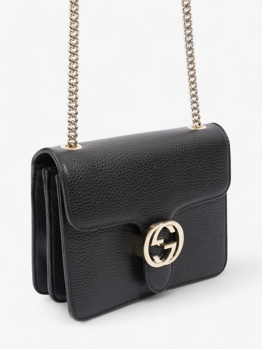 Gucci Interlocking Bag Black Leather Small Image 7