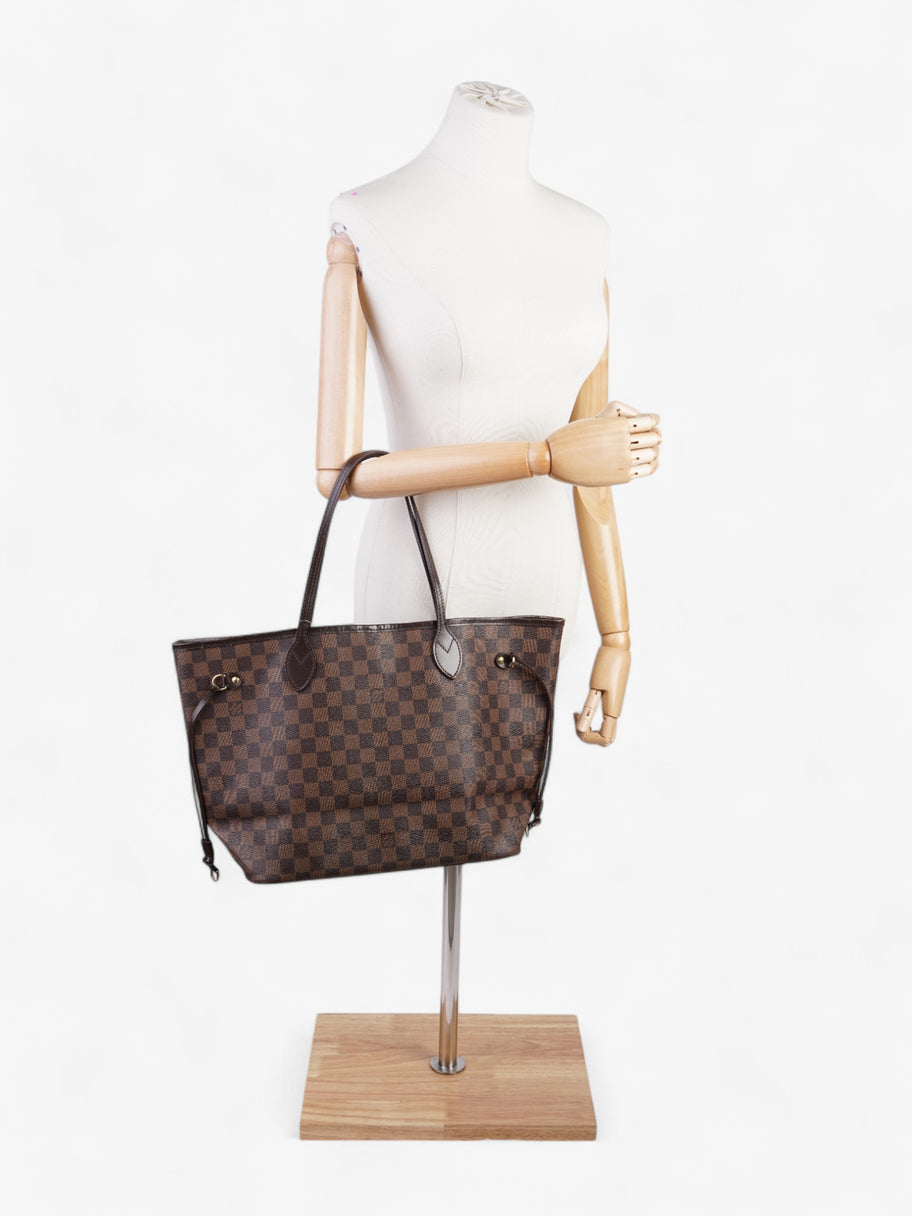 Louis Vuitton Neverfull Damier Ebene Coated Canvas MM Image 2