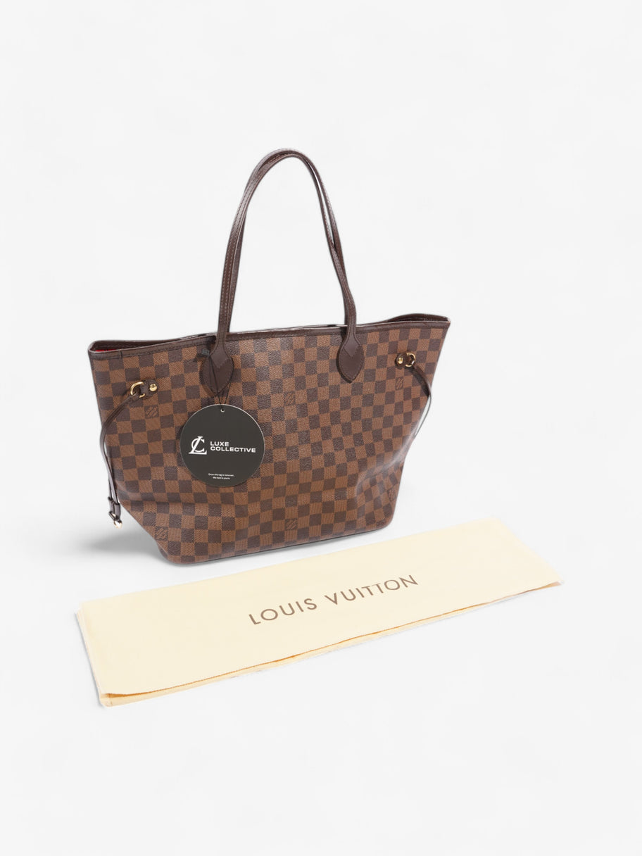 Louis Vuitton Neverfull Damier Ebene Coated Canvas MM Image 9