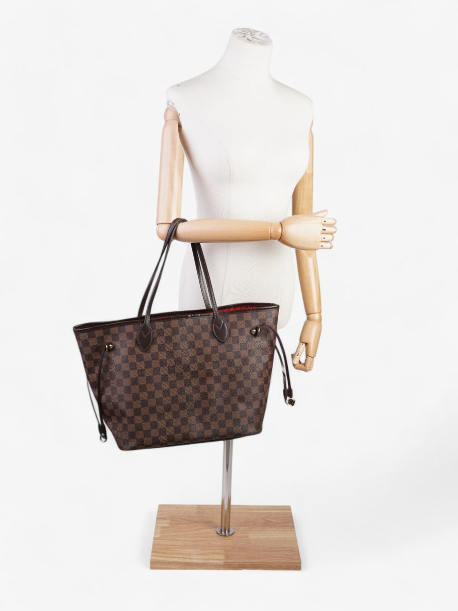 Louis Vuitton Neverfull Damier Ebene Coated Canvas MM Image 2