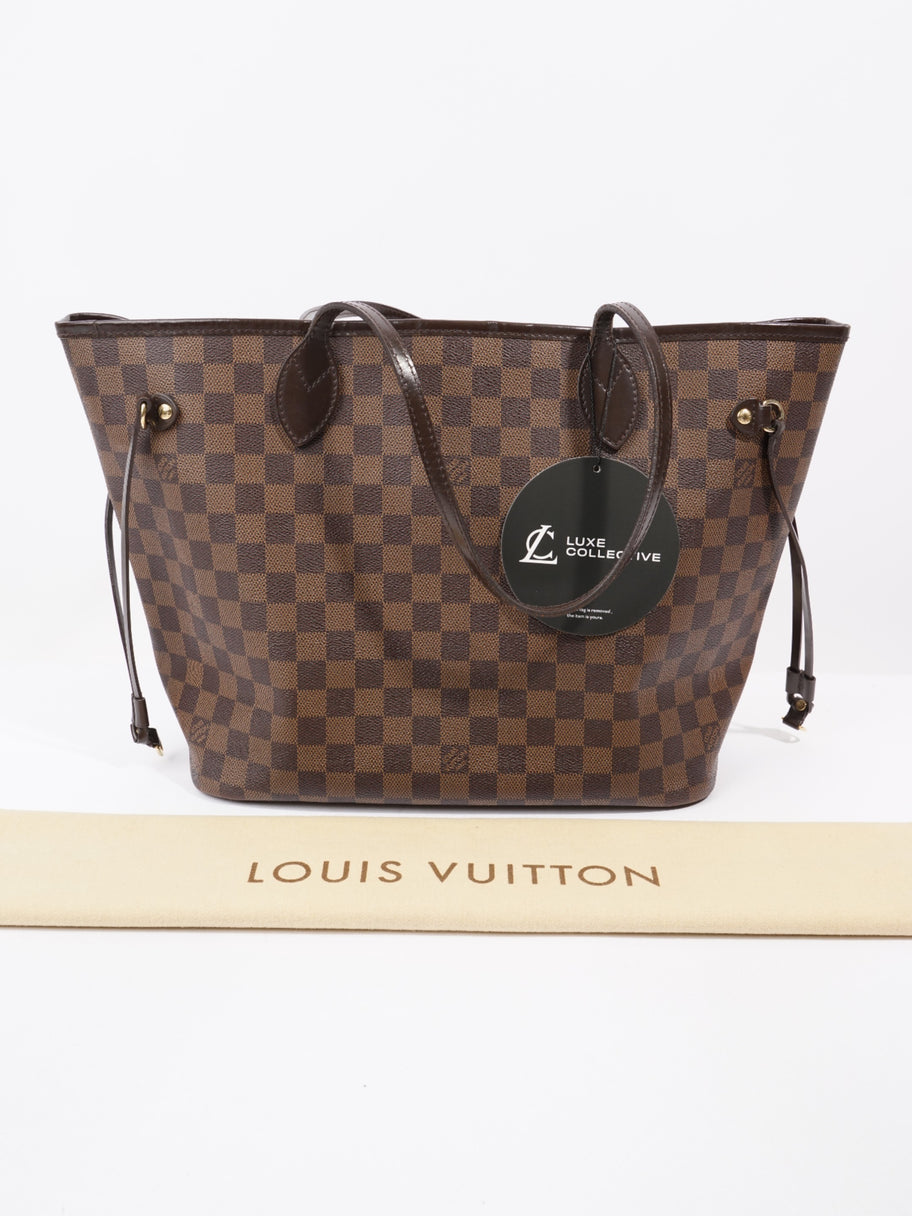 Louis Vuitton Neverfull Damier Ebene Coated Canvas MM Image 9