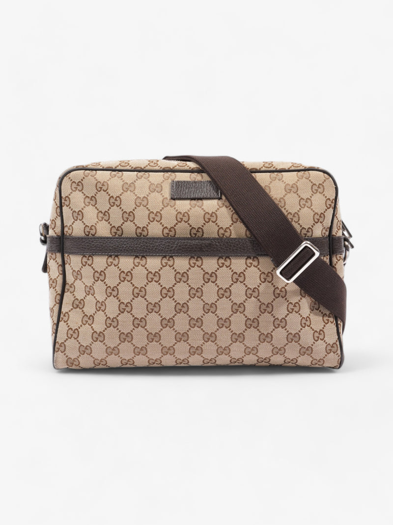  GG Messenger Beige And Ebony GG Supreme Canvas