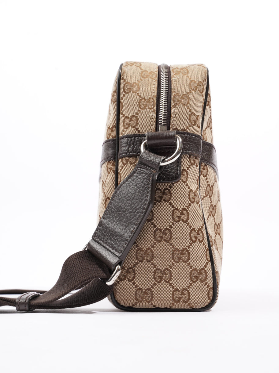 GG Messenger Beige And Ebony GG Supreme Canvas Image 5