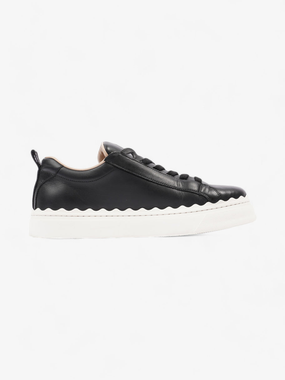 Chloe Lauren Sneakers Black Leather EU 40 UK 7 Luxe Collective