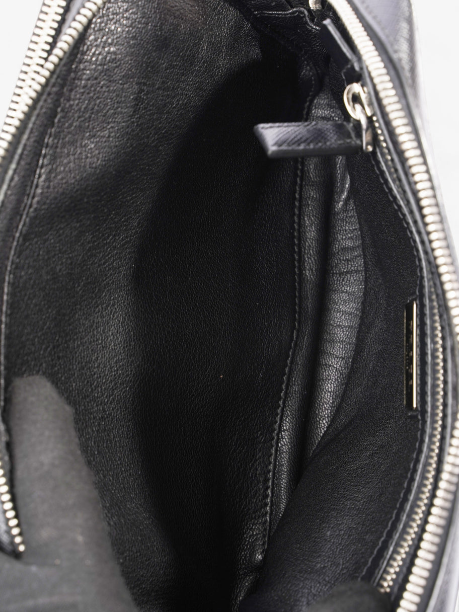 Prada Wristlet Black Saffiano Leather Image 9