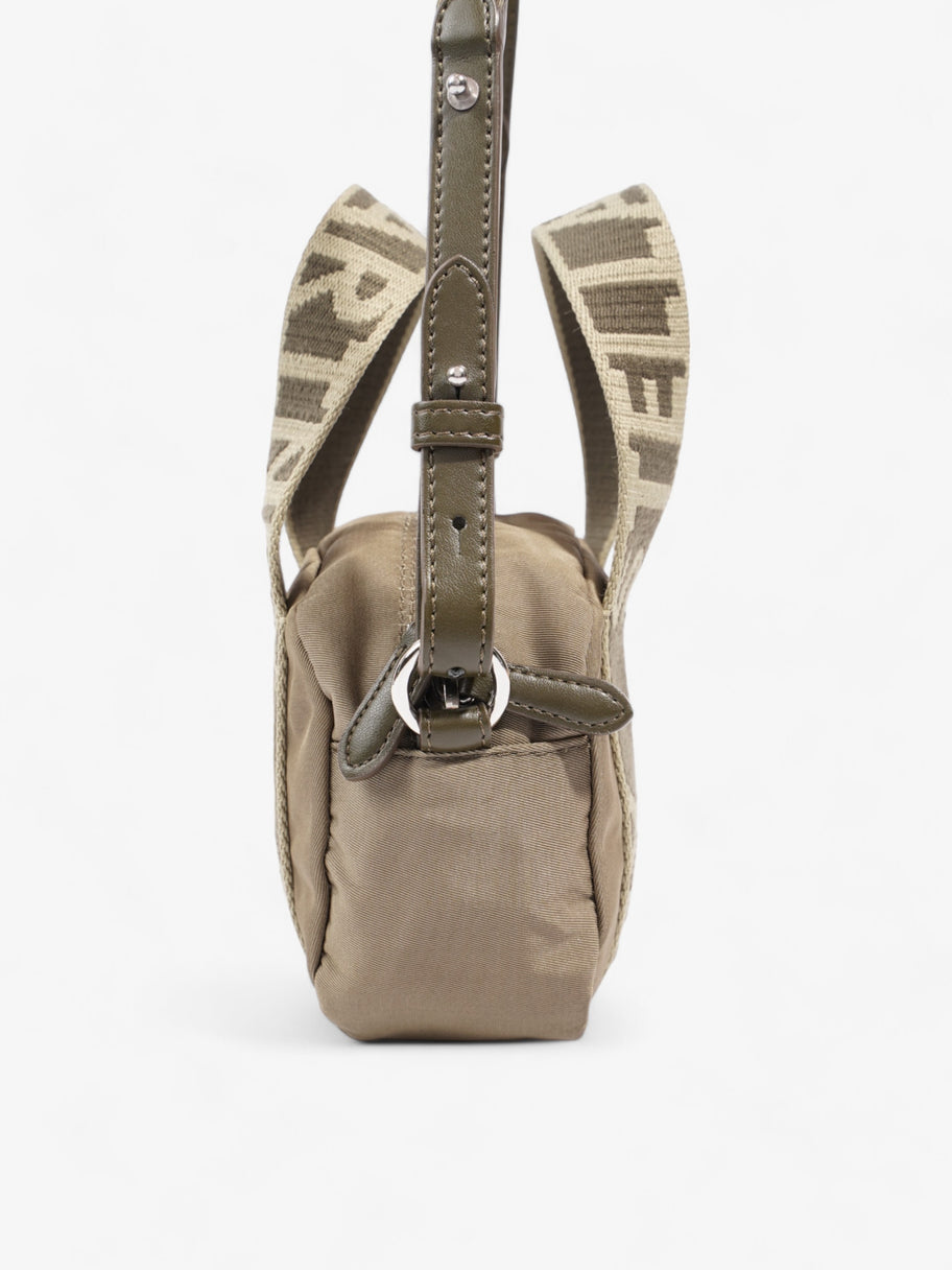 Stella McCartney Mini Logo Boston Khaki Nylon Image 5