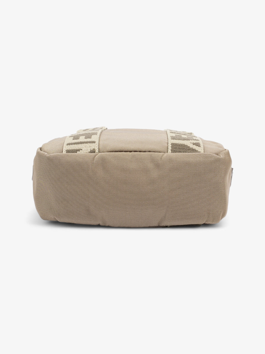 Stella McCartney Mini Logo Boston Khaki Nylon Image 6