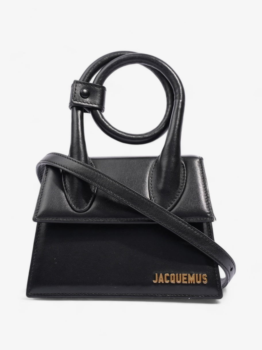 Jacquemus Le Chiquito Noeud Black Leather Image 1