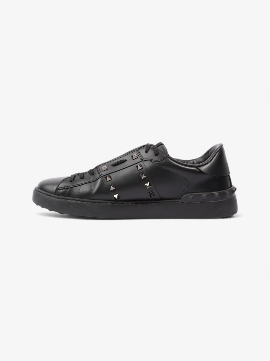 Valentino Rockstud Untitled Black Calfskin Leather EU 45 UK 11 Image 3