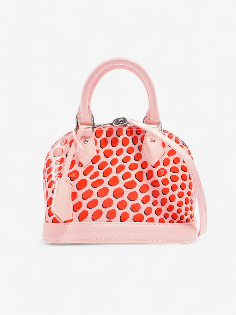  Louis Vuitton Alma Jungle Edition Pink / Red / Monogram Vernis Vernis Leather BB