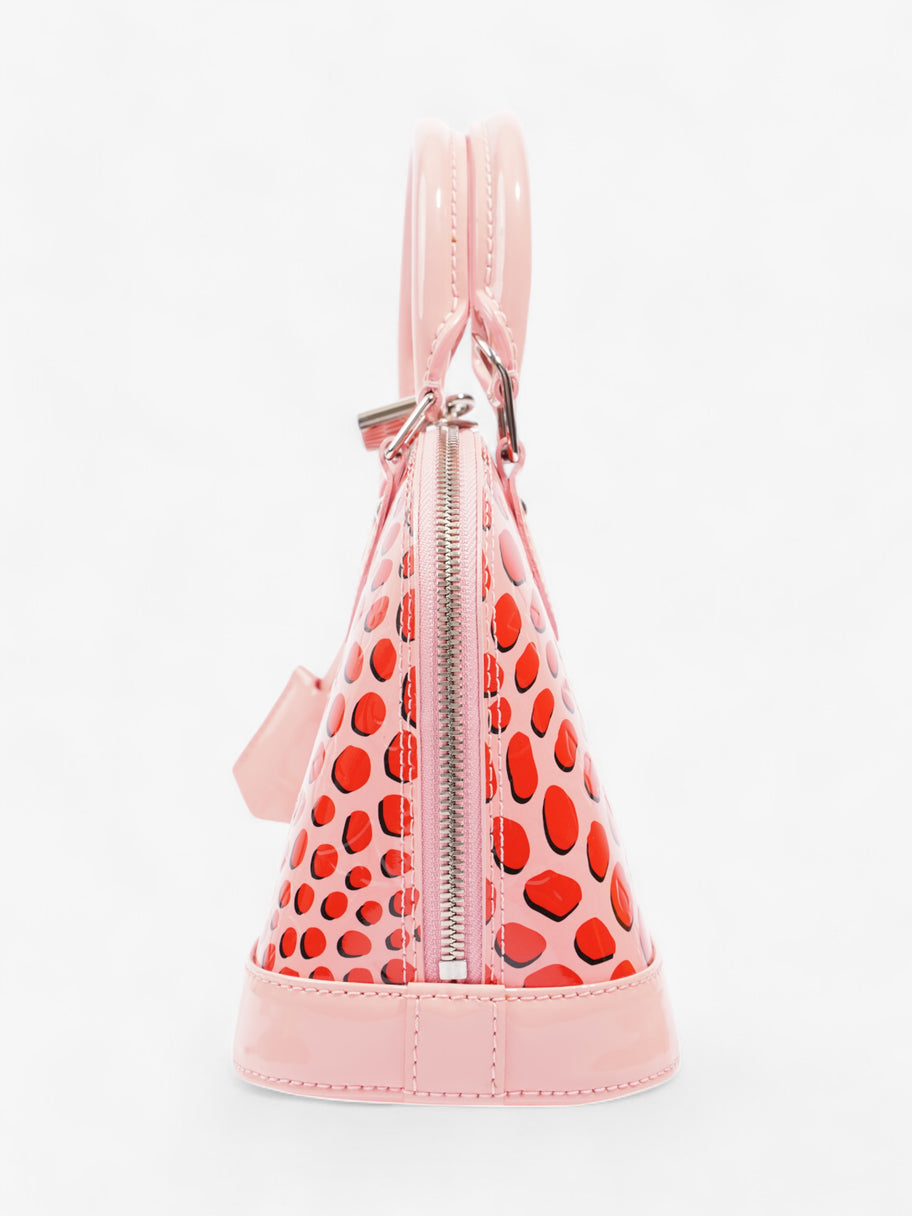 Louis Vuitton Alma Jungle Edition Pink / Red / Monogram Vernis Vernis Leather BB Image 3