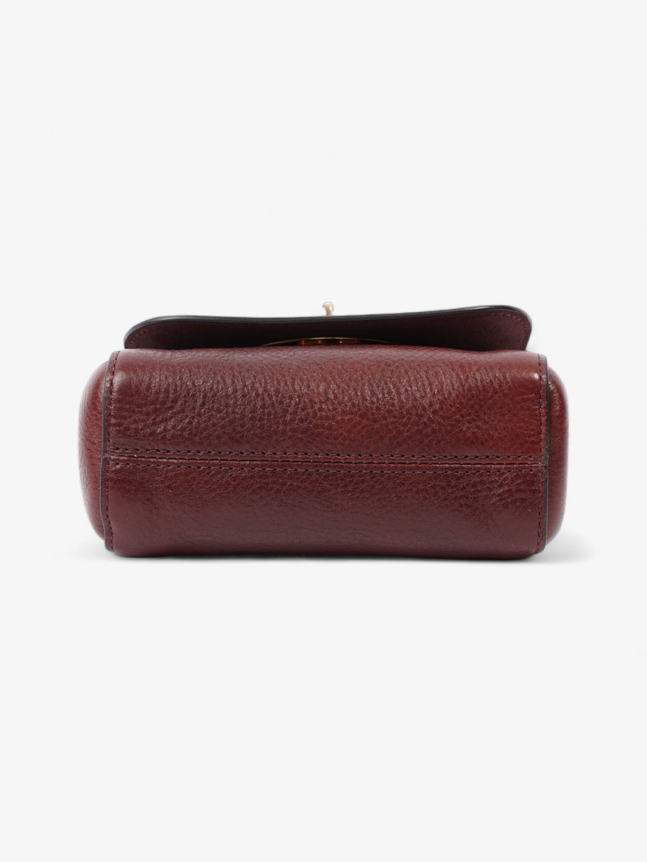 Mulberry Mini Lily Oxblood Leather Image 6