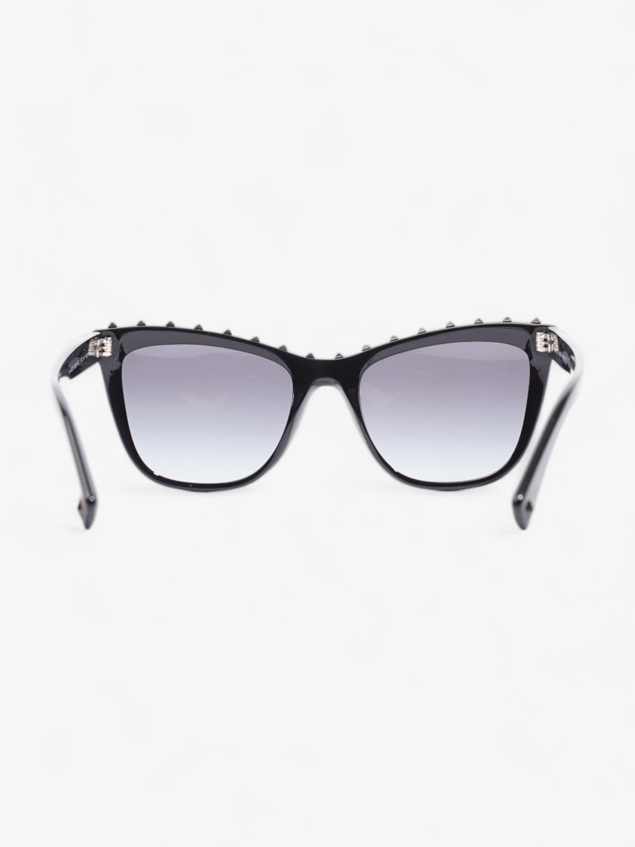 Valentino Rockstud Cat-Eye Sunglasses Black Acetate 140mm Image 3