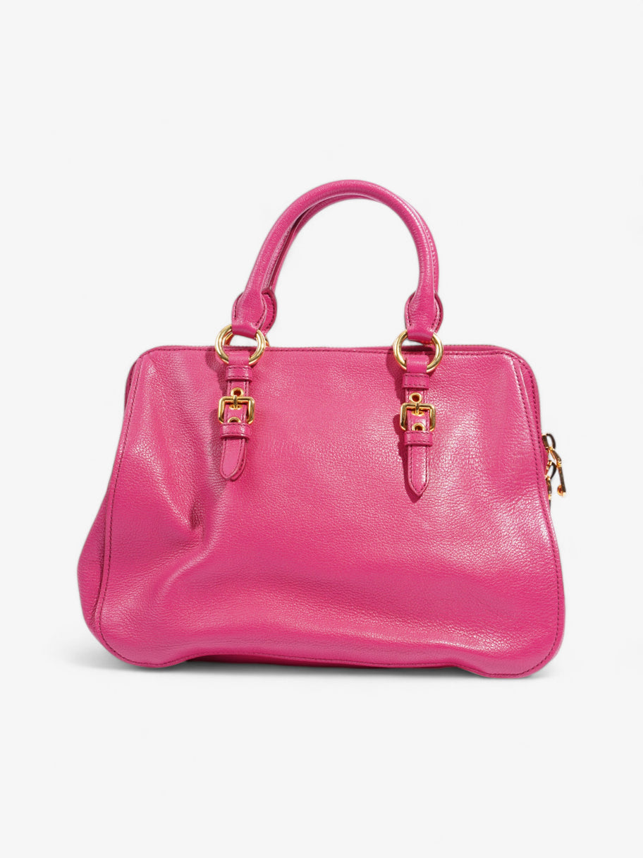 Miu Miu Crossbody Handbag Pink Leather Image 4