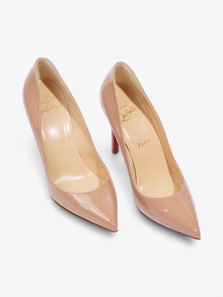 Christian Louboutin Pigalle 100 Nude Patent Leather EU 37 UK 4 Image 8