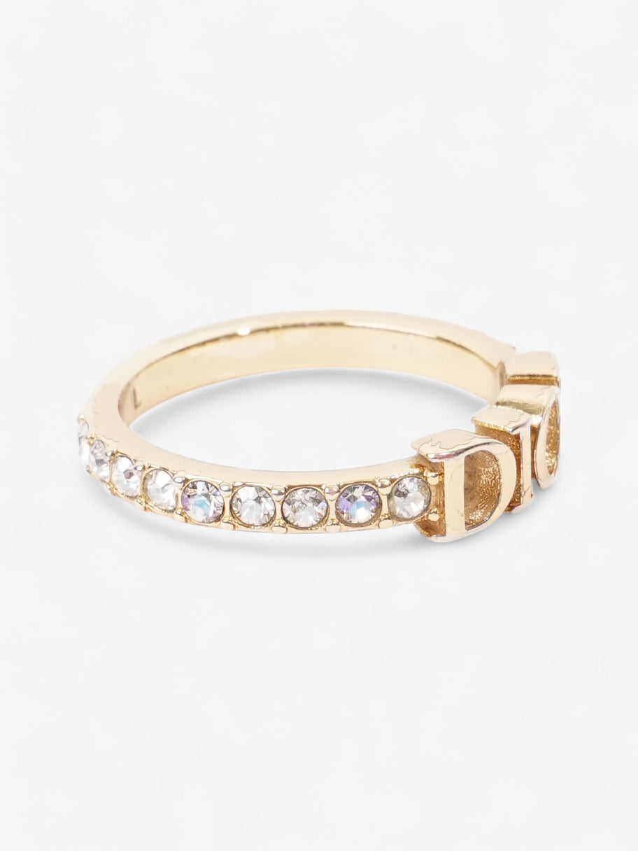 Christian Dior Dio(r)evolution Ring Gold / White Base Metal Large (Circumference - 55mm) Image 4