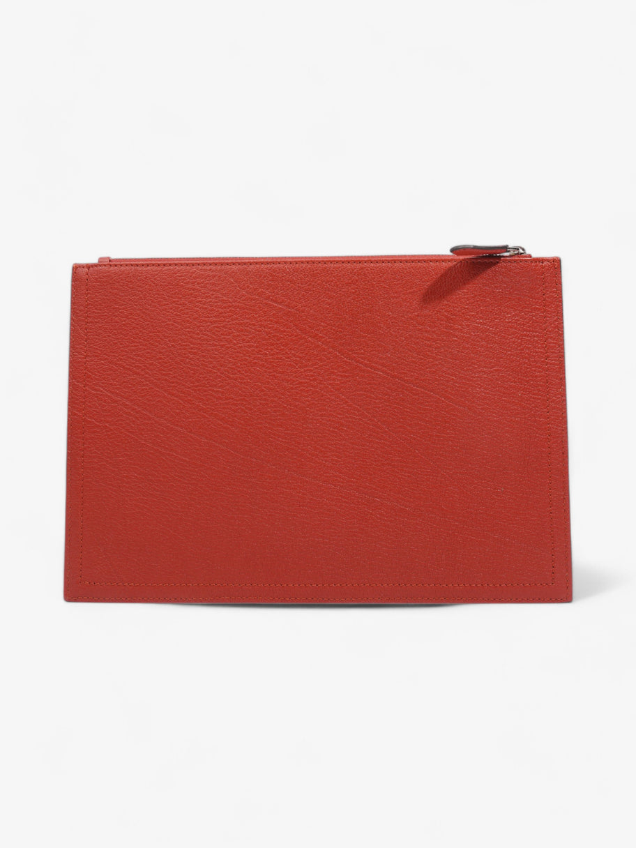 Givenchy Antigona Pouch Bag Red Goatskin Leather Image 3