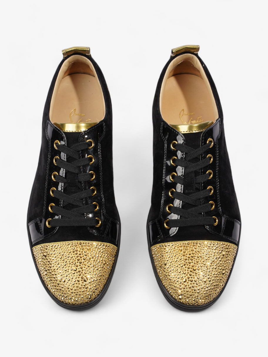 Christian Louboutin Gondolastrass Sneakers Black / Gold Suede EU 40 UK 7 Image 8