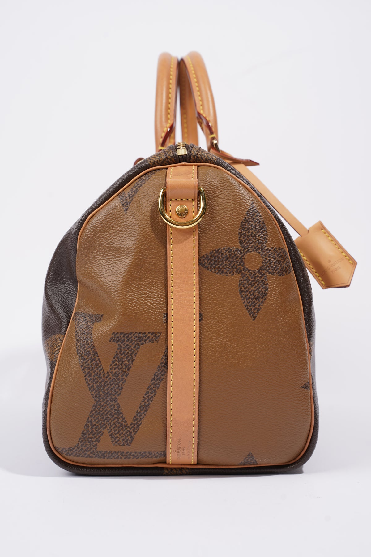 Louis Vuitton Reverse Speedy Bandouliere 30 Brown Giant Monogram Coate –  Luxe Collective