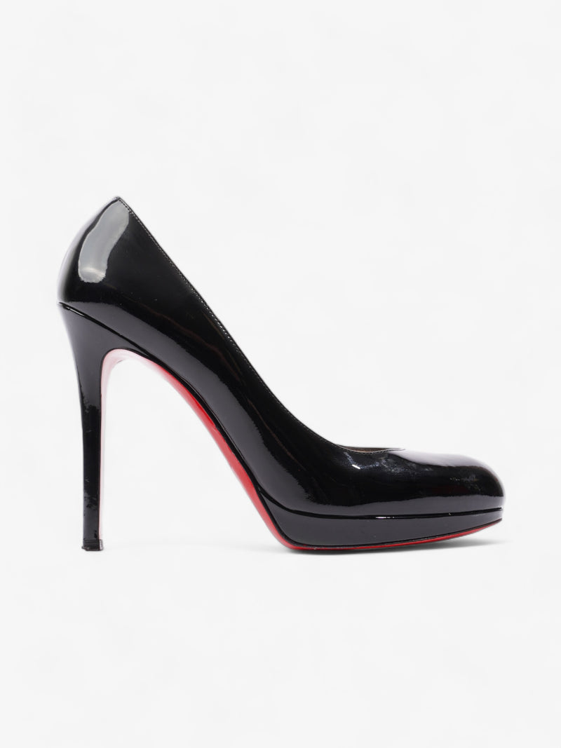  Christian Louboutin New Simple Pump 120mm Black Patent Leather EU 39 UK 6