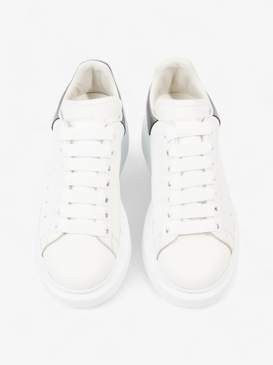 Alexander McQueen Oversized Sneaker White / Metallic Tab Leather EU 36 UK 3 Image 8