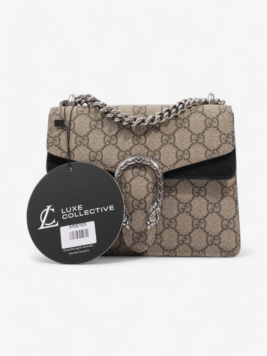 Gucci Dionysus Supreme / Black Coated Canvas Mini Image 9