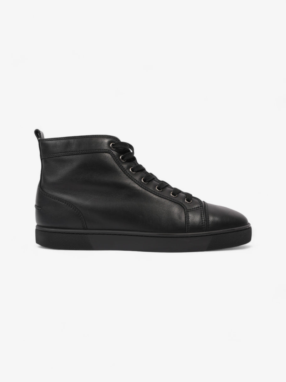 Plain black high tops hotsell