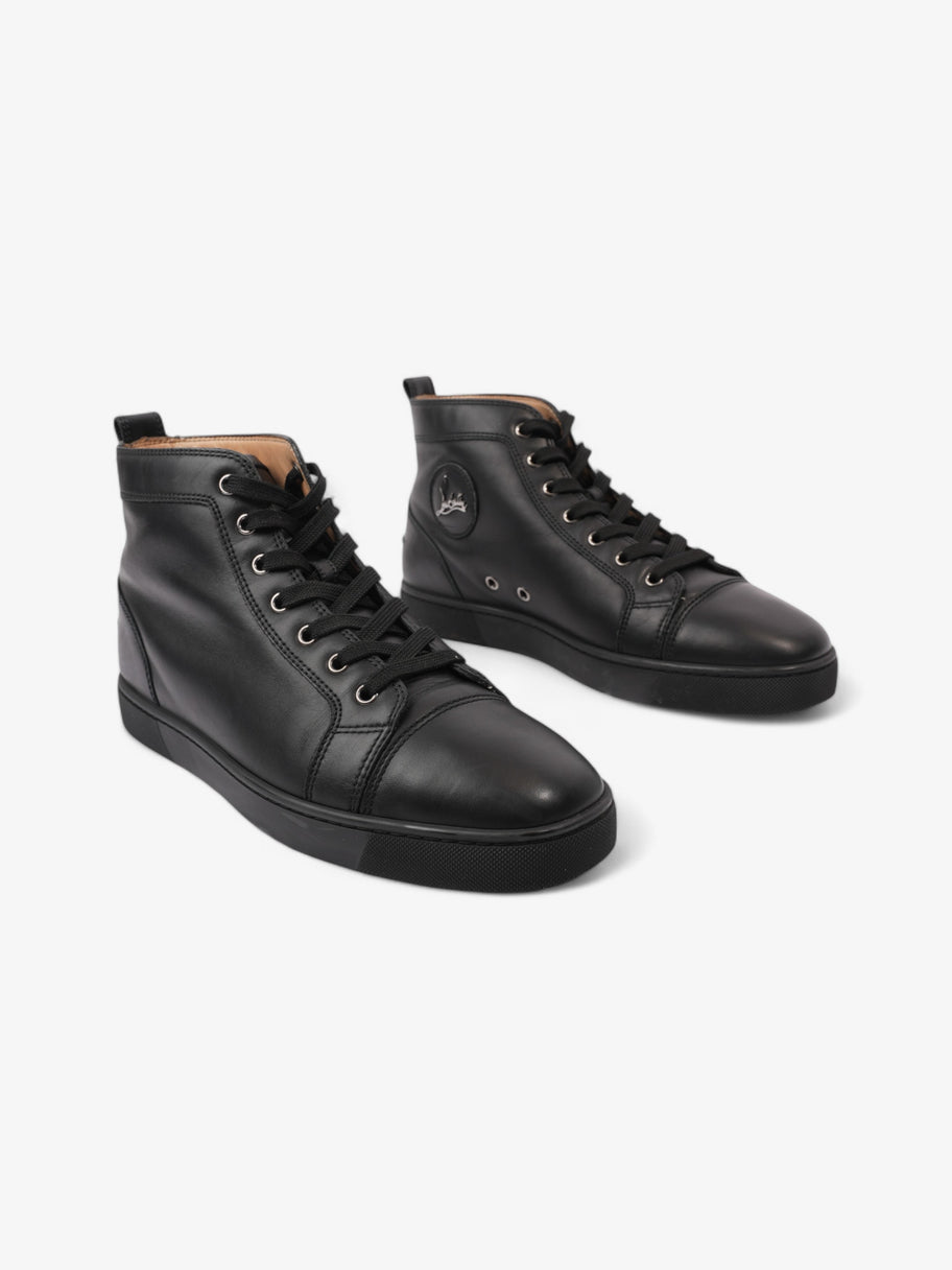 Christian Louboutin Louis High-top Sneakers Black Leather EU 42 UK 8 Image 2