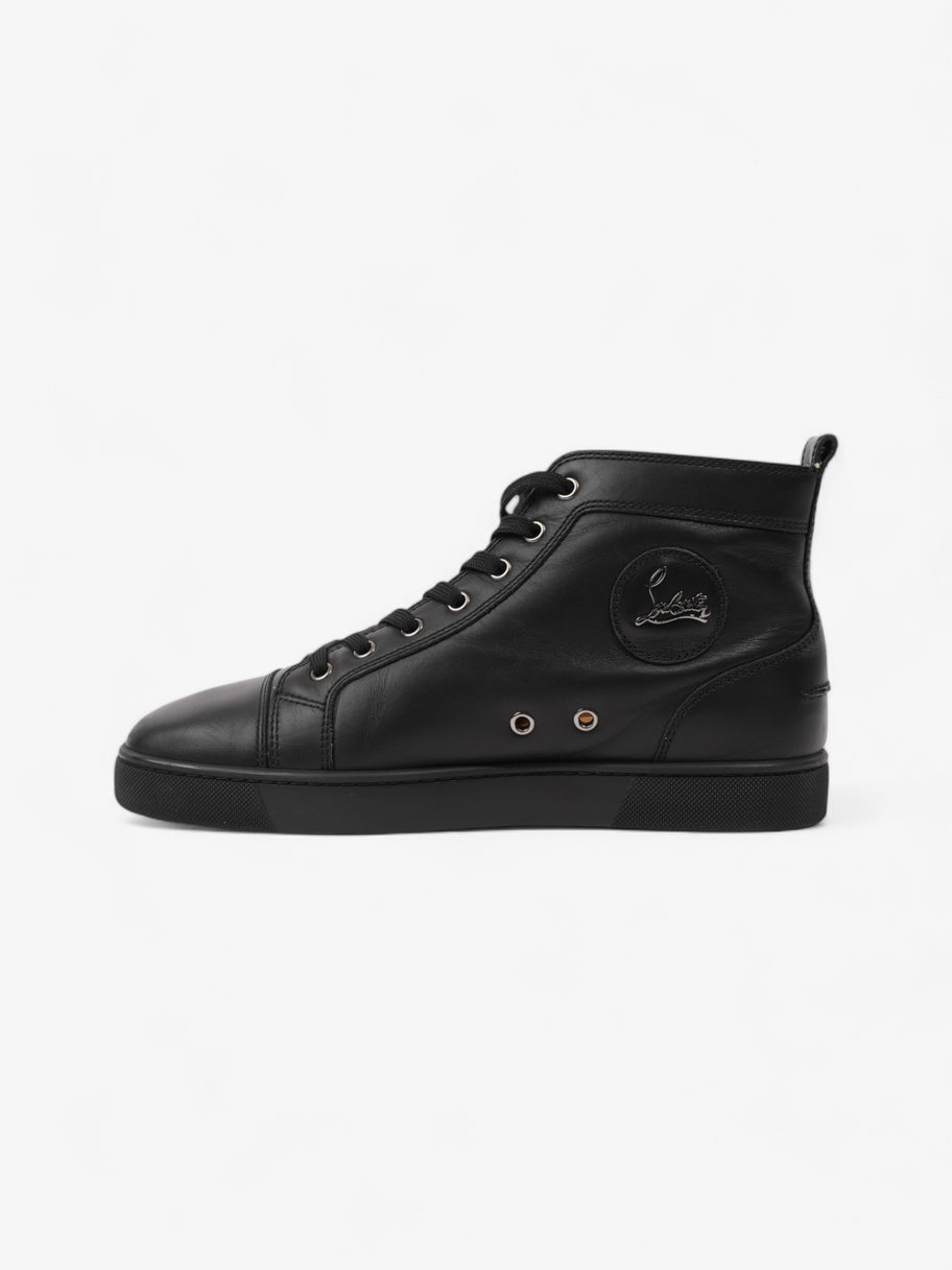 Christian Louboutin Louis High-top Sneakers Black Leather EU 42 UK 8 Image 3