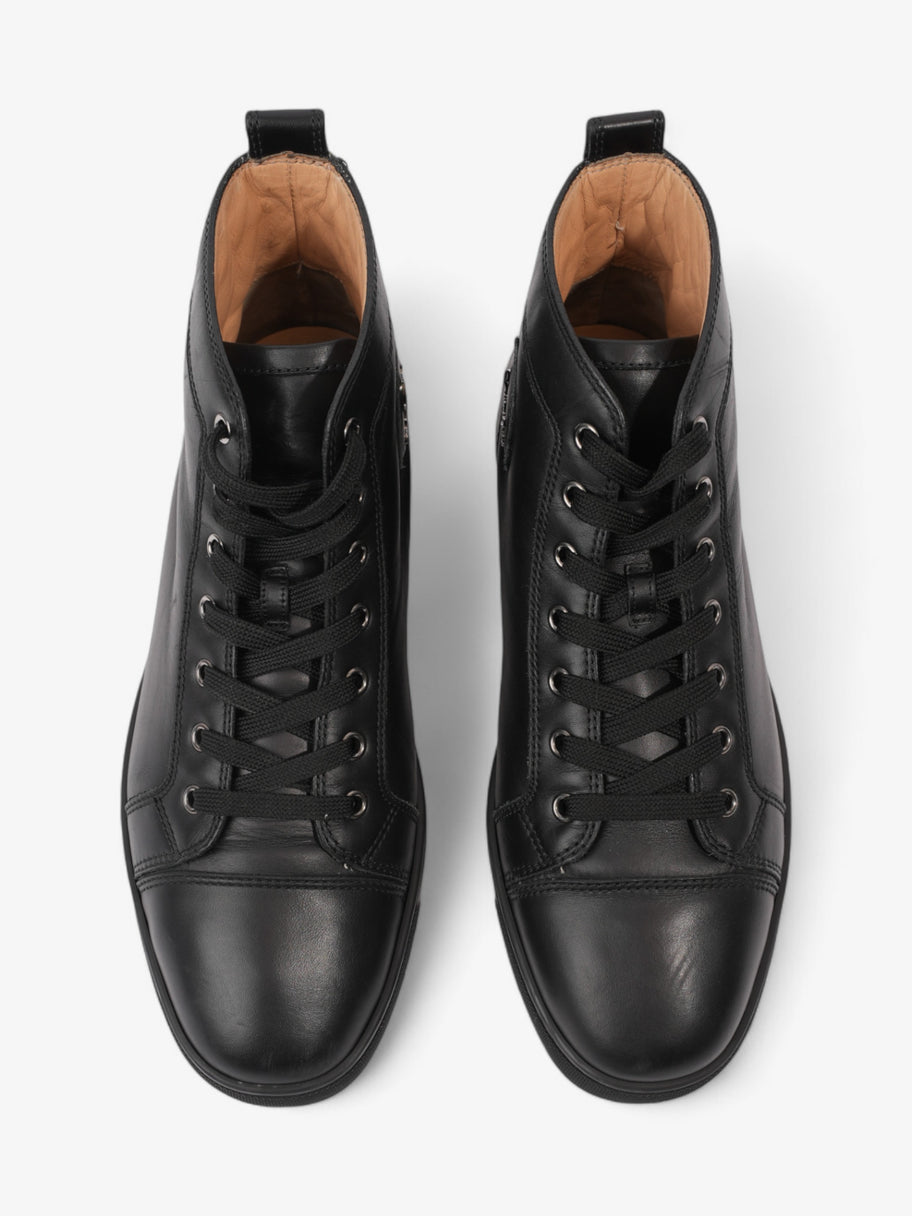 Christian Louboutin Louis High-top Sneakers Black Leather EU 42 UK 8 Image 8