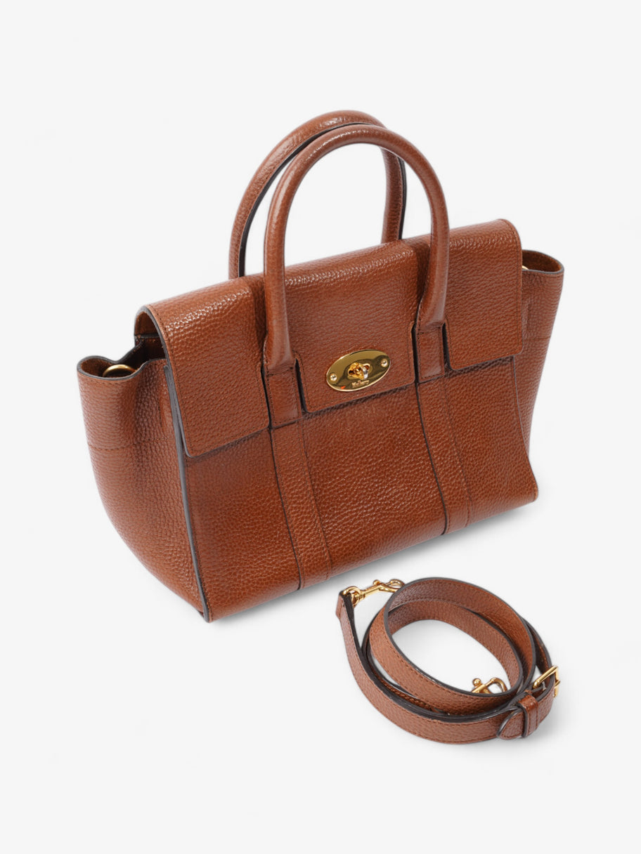 Mulberry Bayswater Satchel Brown Grained Leather Image 7