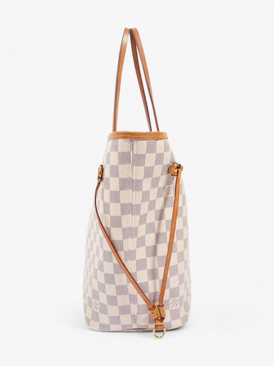 Louis Vuitton Neverfull Damier Azur Coated Canvas MM Image 3