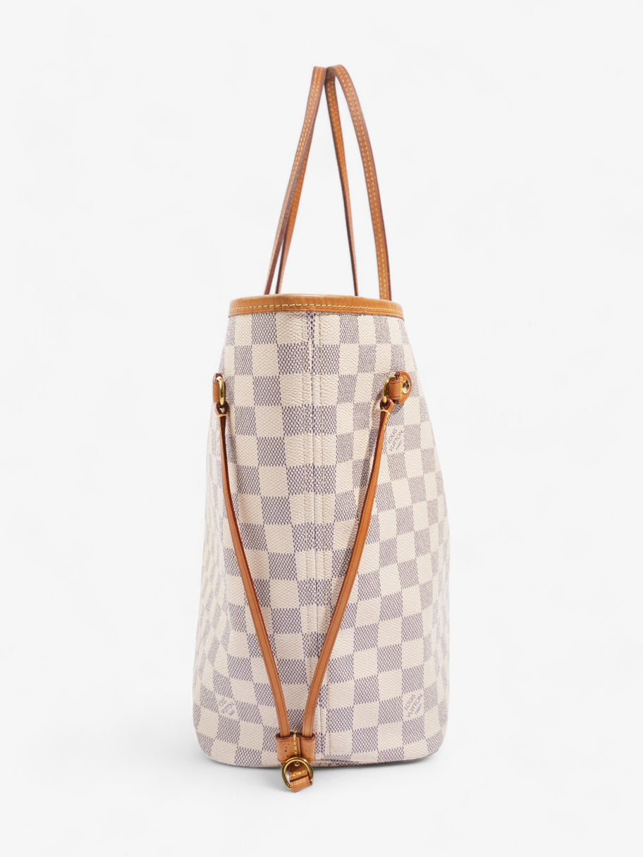 Louis Vuitton Neverfull Damier Azur Coated Canvas MM Image 5