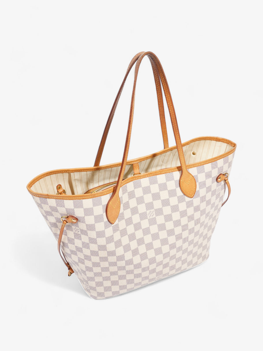 Louis Vuitton Neverfull Damier Azur Coated Canvas MM Image 7