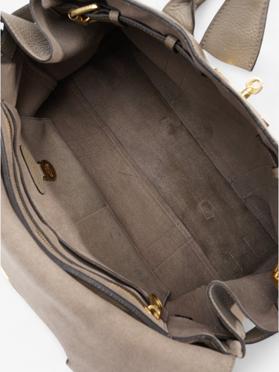 Mulberry Bayswater Taupe Grained Leather Image 9