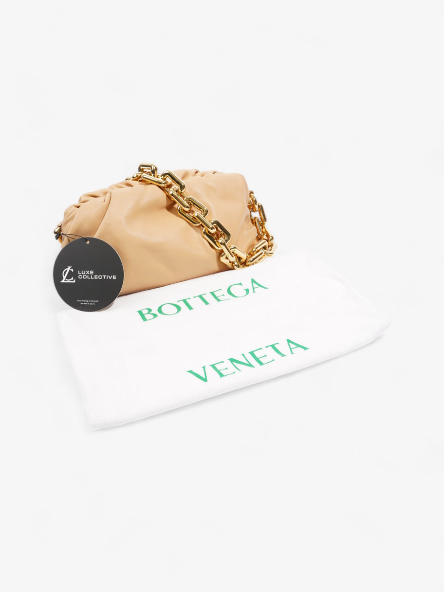 Bottega Veneta Pouch Chain Beige Nappa Leather Image 8