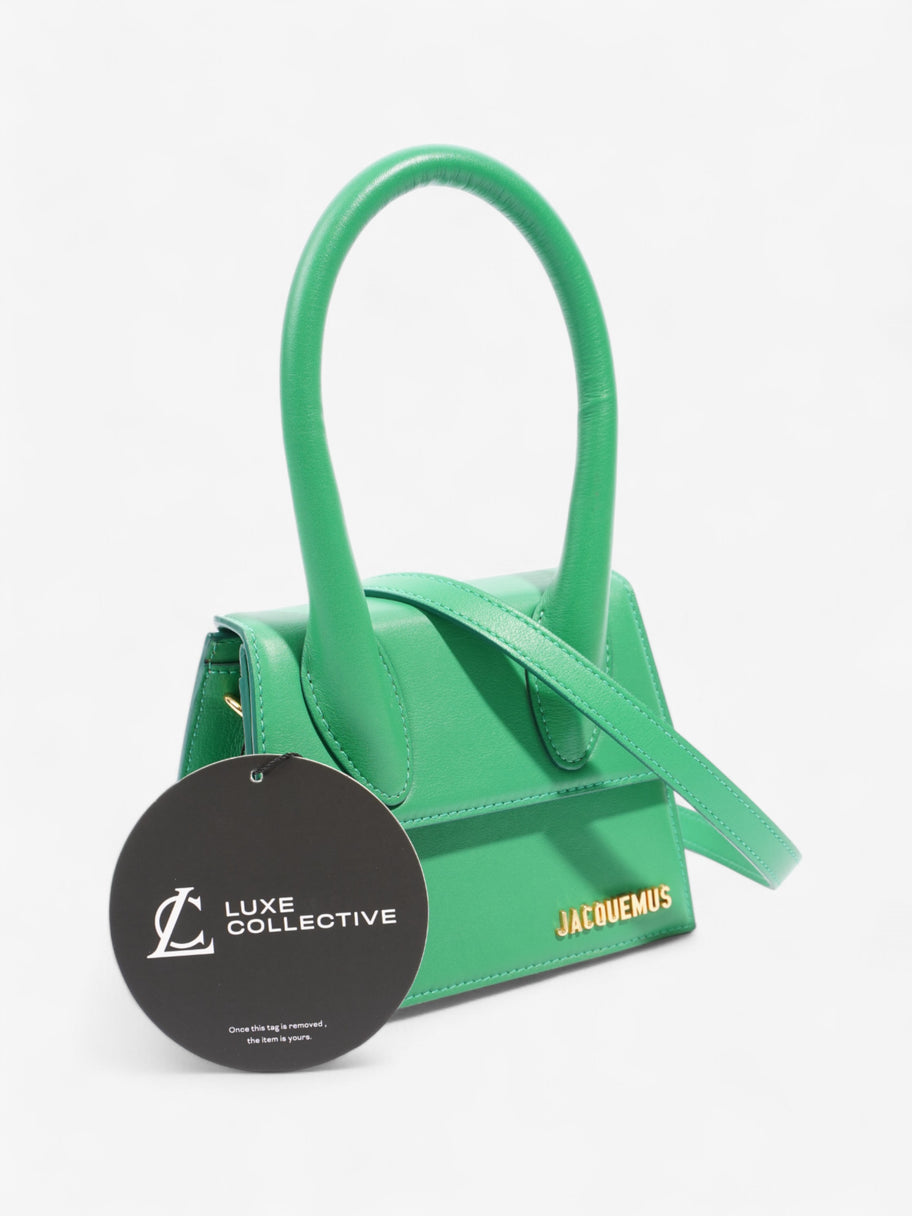 Jacquemus Le Chiquito Green Leather Moyen Image 9