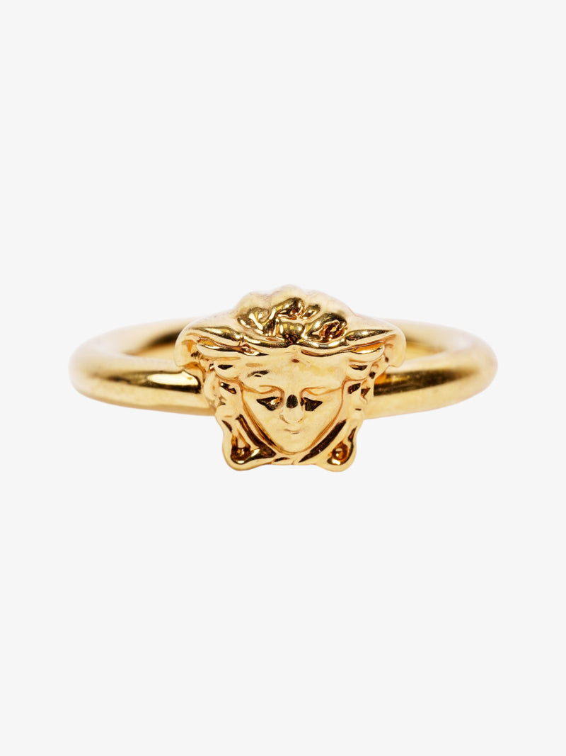  Versace La Medusa Ring Gold Base Metal UK J