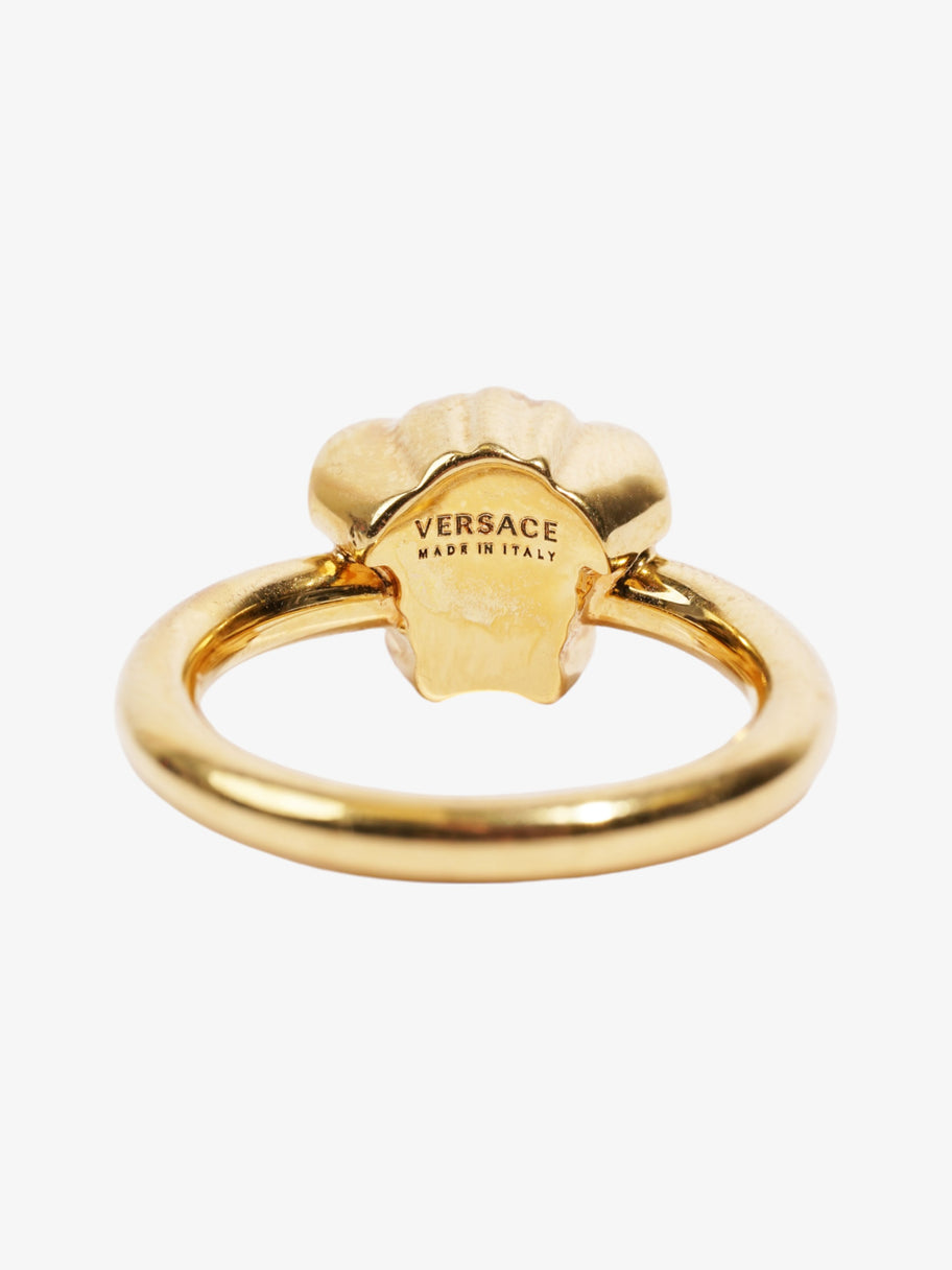 Versace La Medusa Ring Gold Base Metal UK J Image 4