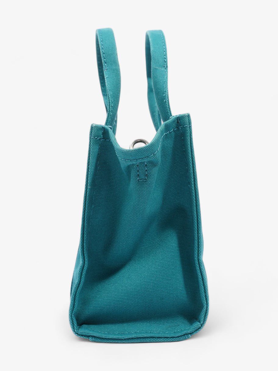 Marc Jacobs The Tote Bag Harbour Blue Canvas Mini Image 5