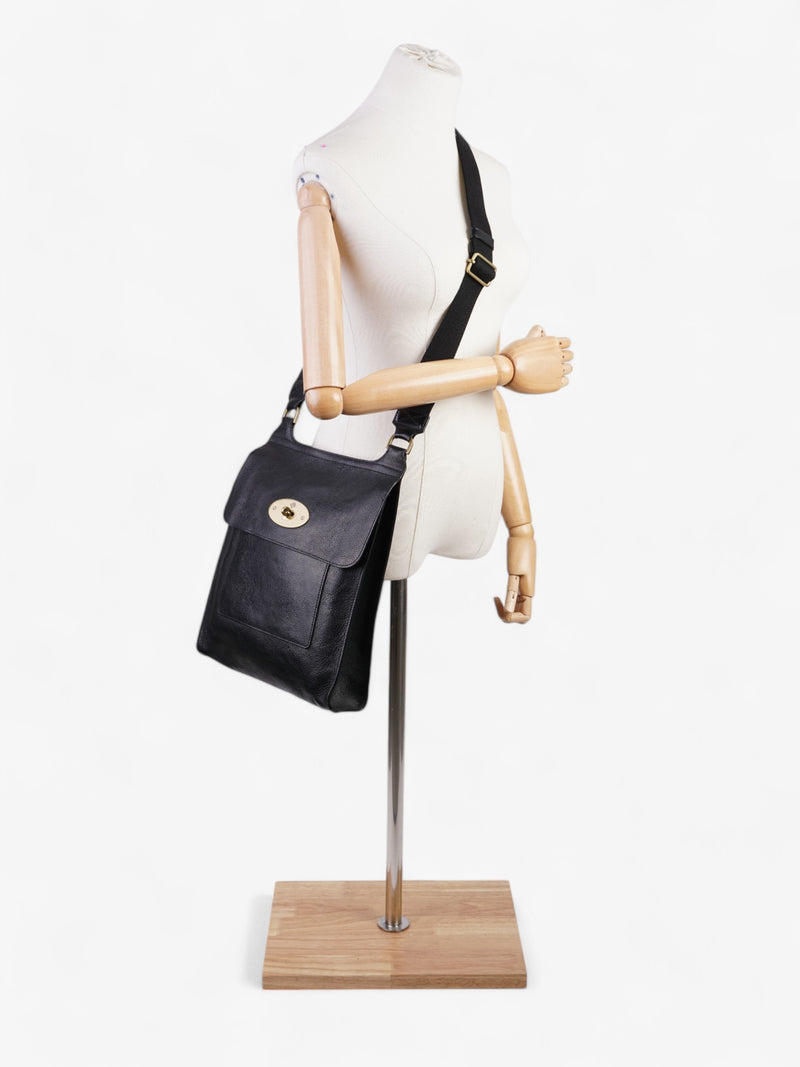  Mulberry Anthony  Black Leather Large