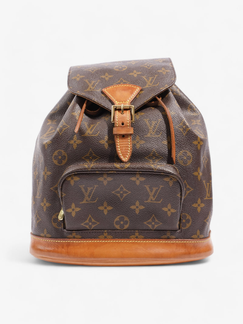  Louis Vuitton Montsouris Backpack Monogram Coated Canvas MM