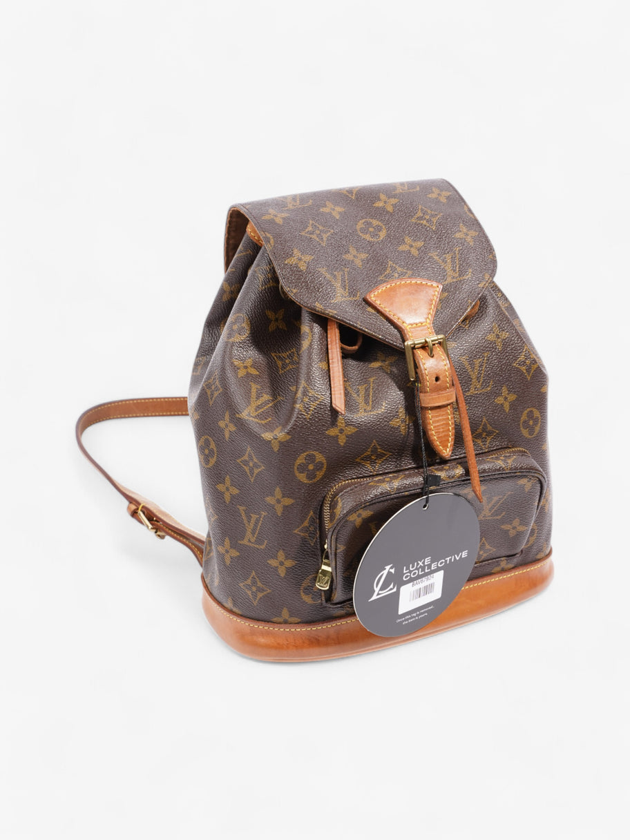 Louis Vuitton Montsouris Backpack Monogram Coated Canvas MM Image 9