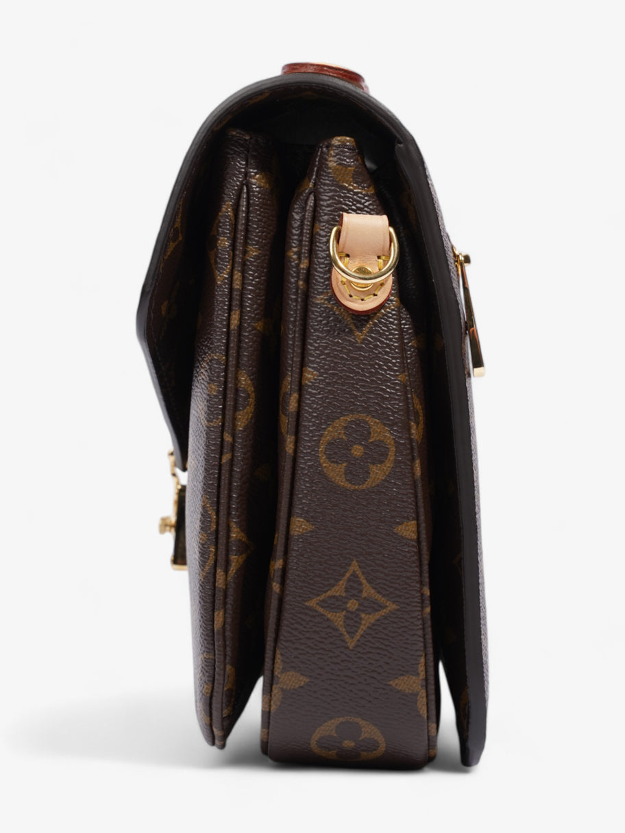 Louis Vuitton Pochette Metis Monogram Coated Canvas Image 3