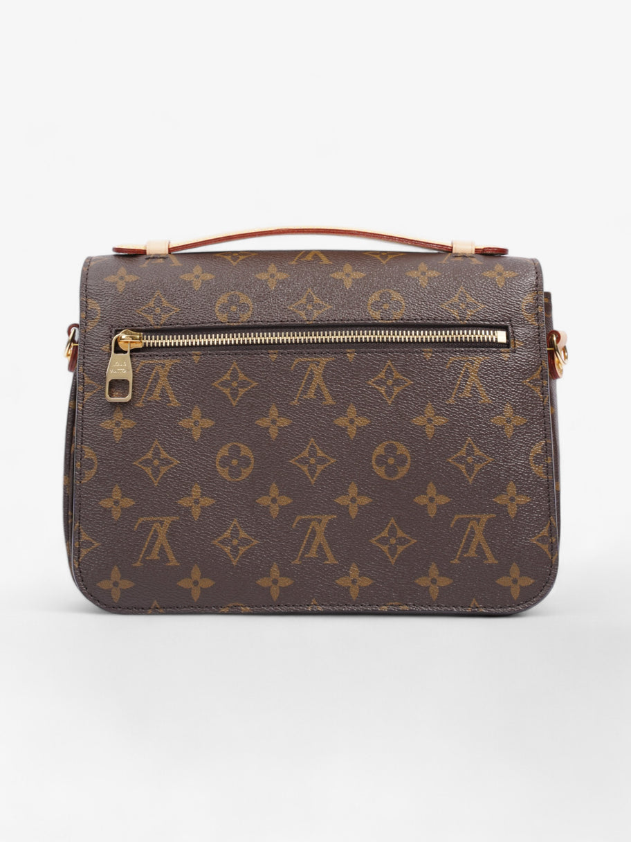 Louis Vuitton Pochette Metis Monogram Coated Canvas Image 4