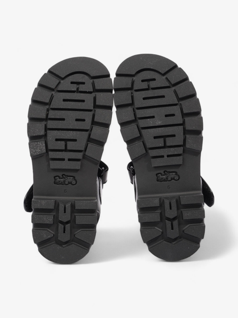 Coach Brynn Sandals Black Leather EU 36.5 UK 3.5 Image 7