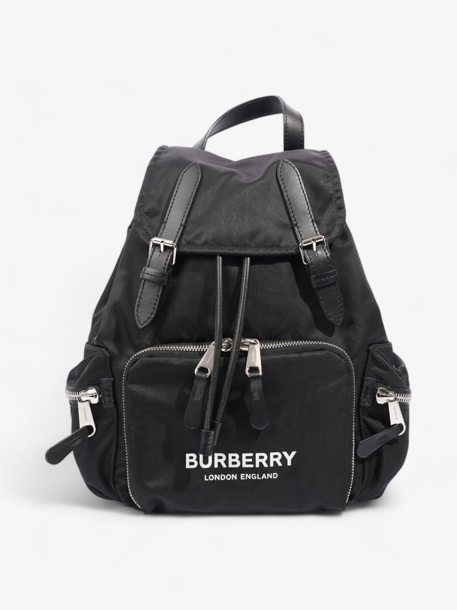 Burberry Rucksack Backpack Black Nylon Medium Luxe Collective